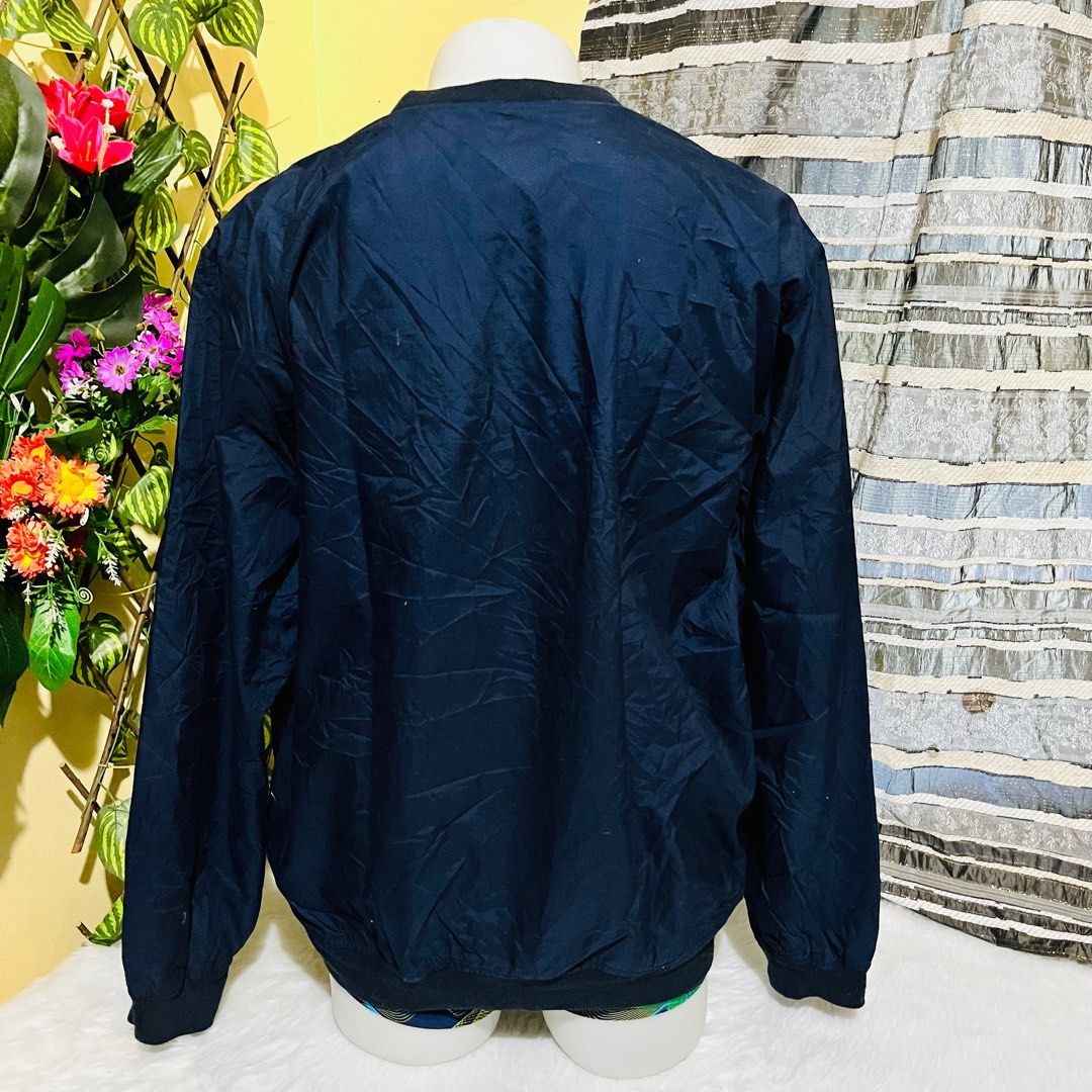 IZOD GOLF WINDBREAKER WEATHERPROOF PULLOVER SHIRT JACKET VINTAGE NAVY BLUE LARGE 26x29 Men s Fashion Activewear on Carousell
