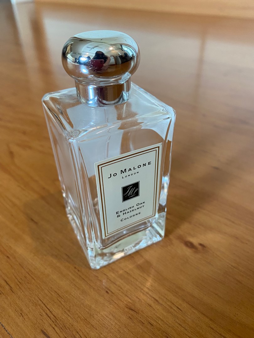Jo Malone English Oak & Hazelnut Cologne 100ml (Empty Bottle), Beauty