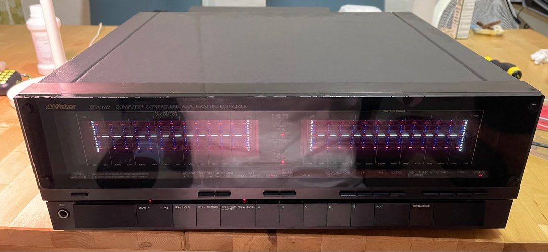 JVC Victor SEA-M9 Computer Controlled S.E.A Graphic Equalizer
