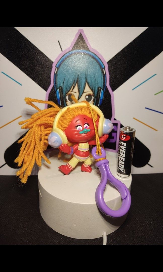 Keychain Trolls Orange (Category: Character Goods) located in Mandaluyong City. Submitted by flutter.prism10 (Listing ID 1306563164, Image 1). Description: ⚠️IF YOU DON'T LIKE IT, THEN DON'T BUY⚠️ ⚠️ WHAT YOU SEE IS WHAT YOU GET⚠️ ❌NO TO PICKY BUYER❌ - Fixed Price - Photos are all of the actual condition. Please be sure to check the photos before checkout. - If you have any questions or concerns about this item, please feel free to contact us. - 