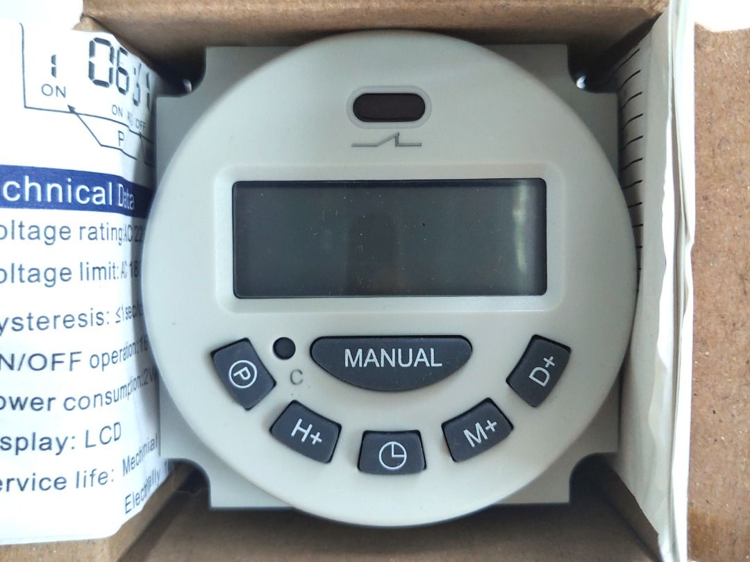 L701 Digital Timer Switch 定時開關, 家庭電器, 轉插器及插頭 Carousell