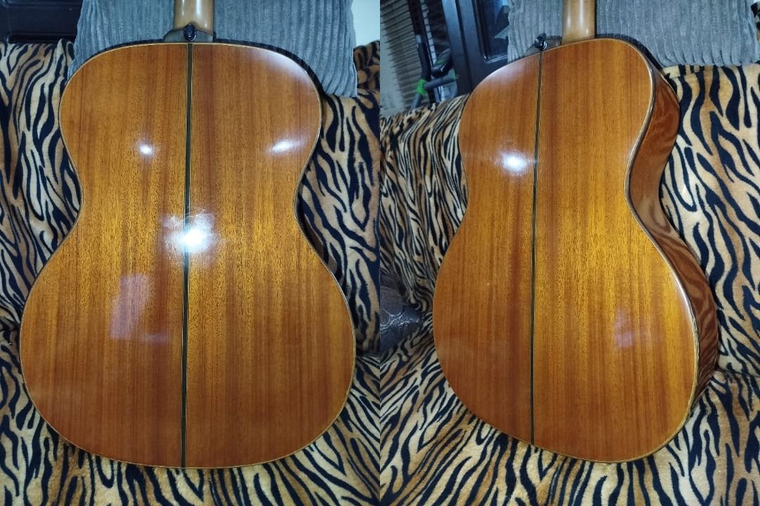 Chitarra Classica 4/4 Professional – Top In Cedro Rosato Massello, Fondo Mogano – Vintage