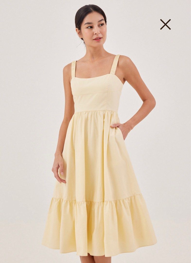 Mayra ruffle dress online