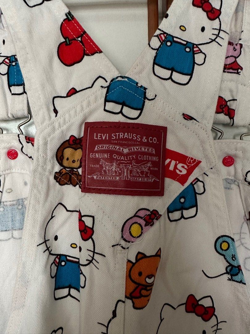 Levis Hello Kitty Overalls