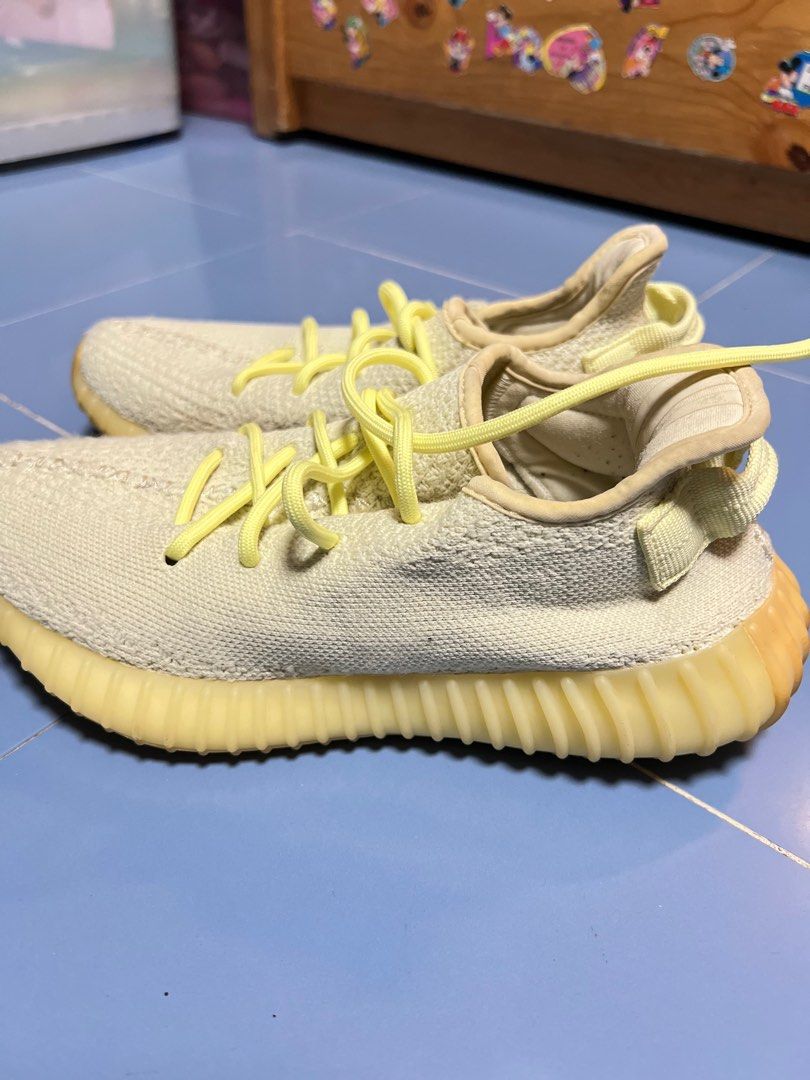 Light Yellow Yeezy 350 Carousell
