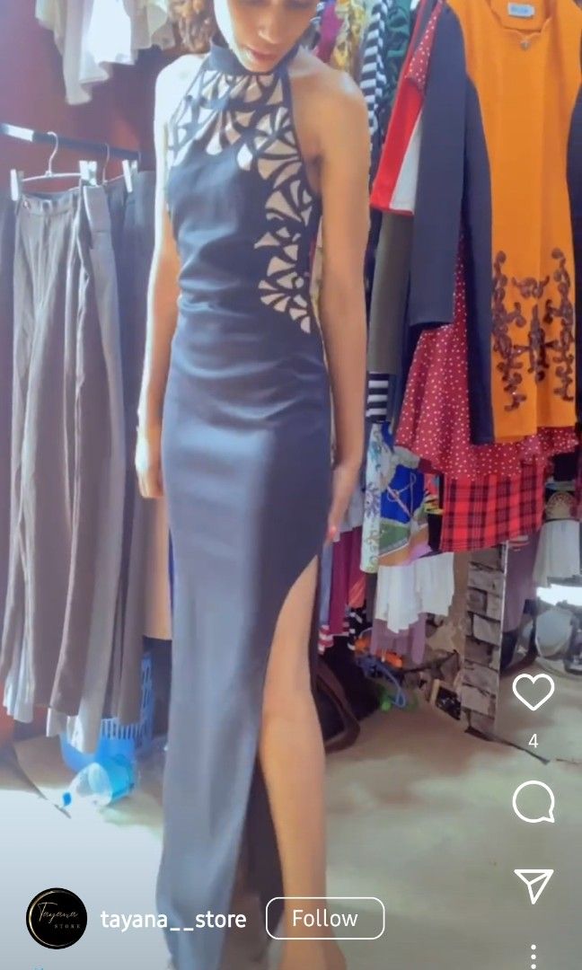 LIPSY LONDON Black Halter neck Lace Trim gown Maxi Dress Women s Fashion Dresses Sets Evening dresses gowns on Carousell