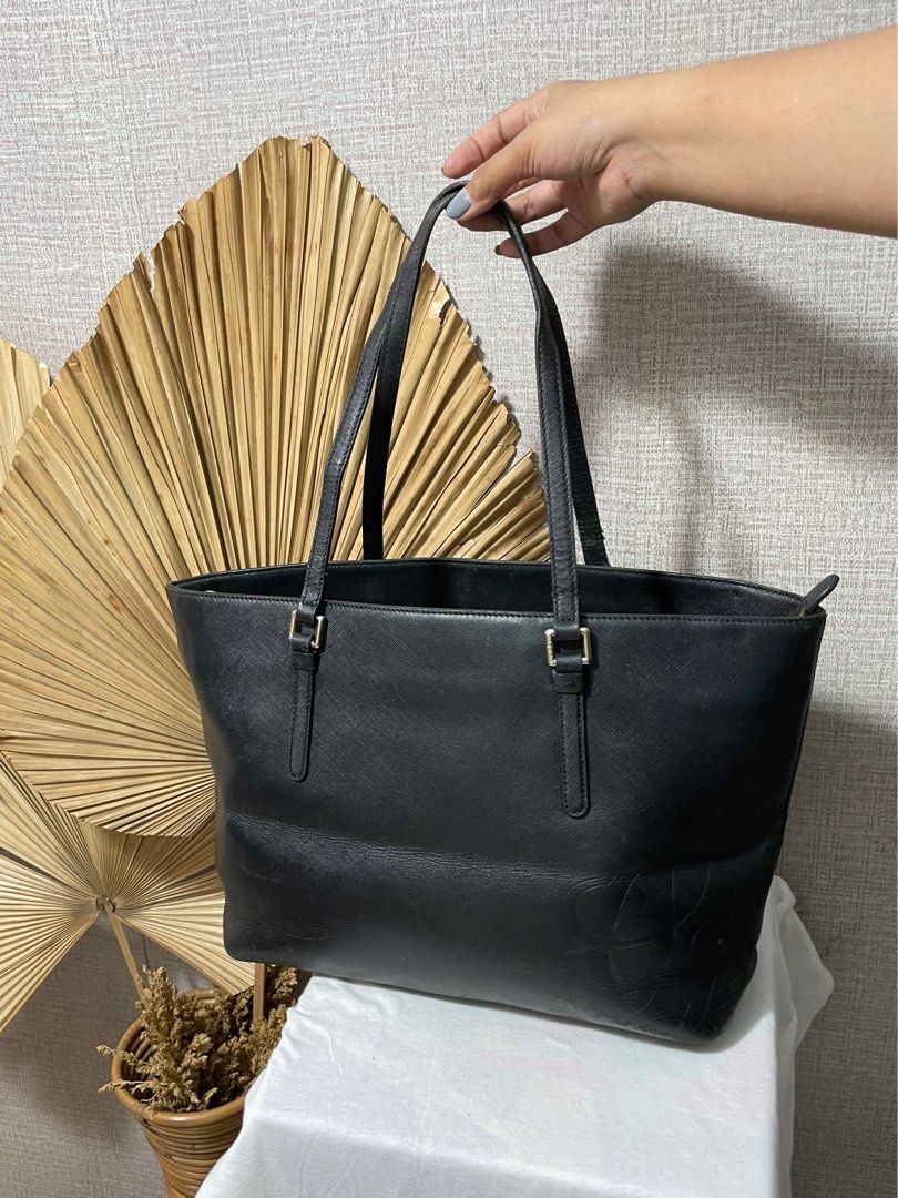 LOUIS QUATORZE totebag hitam simpel Preloved tas