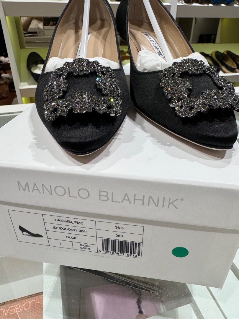 Manolo Blahnik Hangisi 50 Women s Fashion Footwear Heels on Carousell