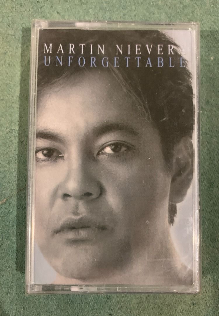 MARTIN NIEVERA (Unforgettable) (Category: CDs & DVDs) located in Iligan City. Submitted by rarefind (Listing ID 1306655851, Image 1). Description: Cassette Tape Condition - Brand New Made in Philippines Note: Just send Message/Chat if ever you have question as to the condition of the items. NO EXCHANGE / RETURN. # 80s # OPM .
