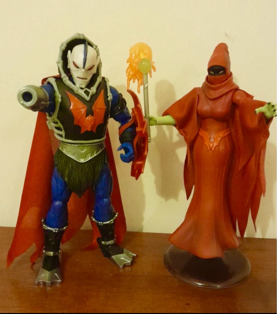 Masters of the Universe Masterverse Hordak and Shadow Weaver MOTU