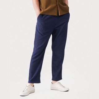 Memo Pleated Pull Up Pants