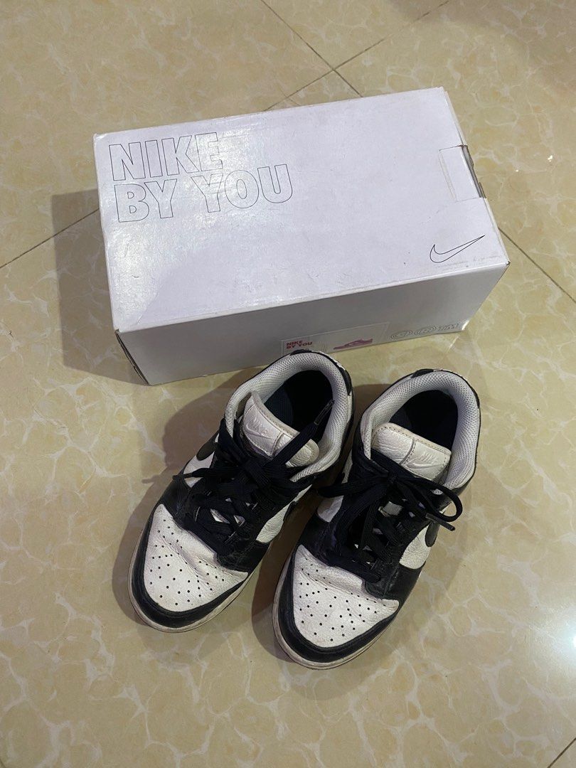 Nike DUNK LOW NBY U (Category: Sneakers) located in Dagupan City. Submitted by drg.carousel (Listing ID 1306639092, Image 1). Description: Nike by You - DO7422 900 in color black US: 5.5 UK: 3 EUR: 36 CM: 22.5.