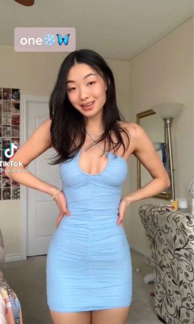 princess polly baby blue dress Hollister Bodycon Dresses for Women for sale main image 1