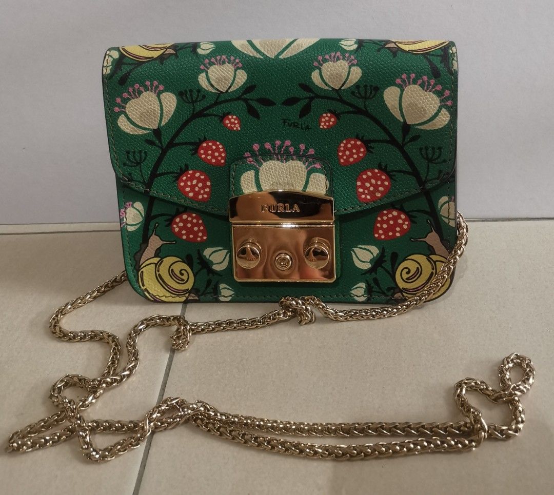 ORIGINAL FURLA FLOWER BAG