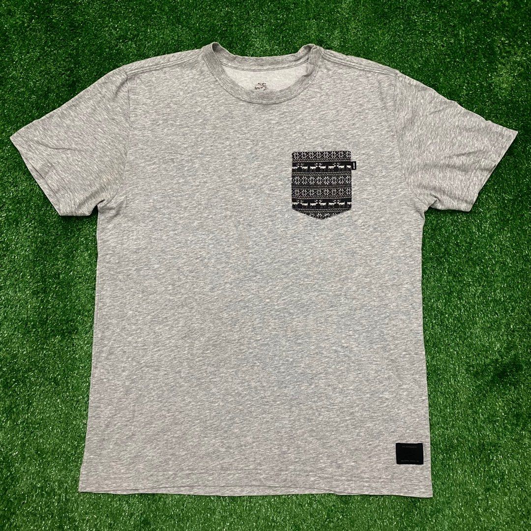 ORIGINAL NIKE SB Single Pocket Grey T Shirt Women s Fashion Tops Shirts on Carousell