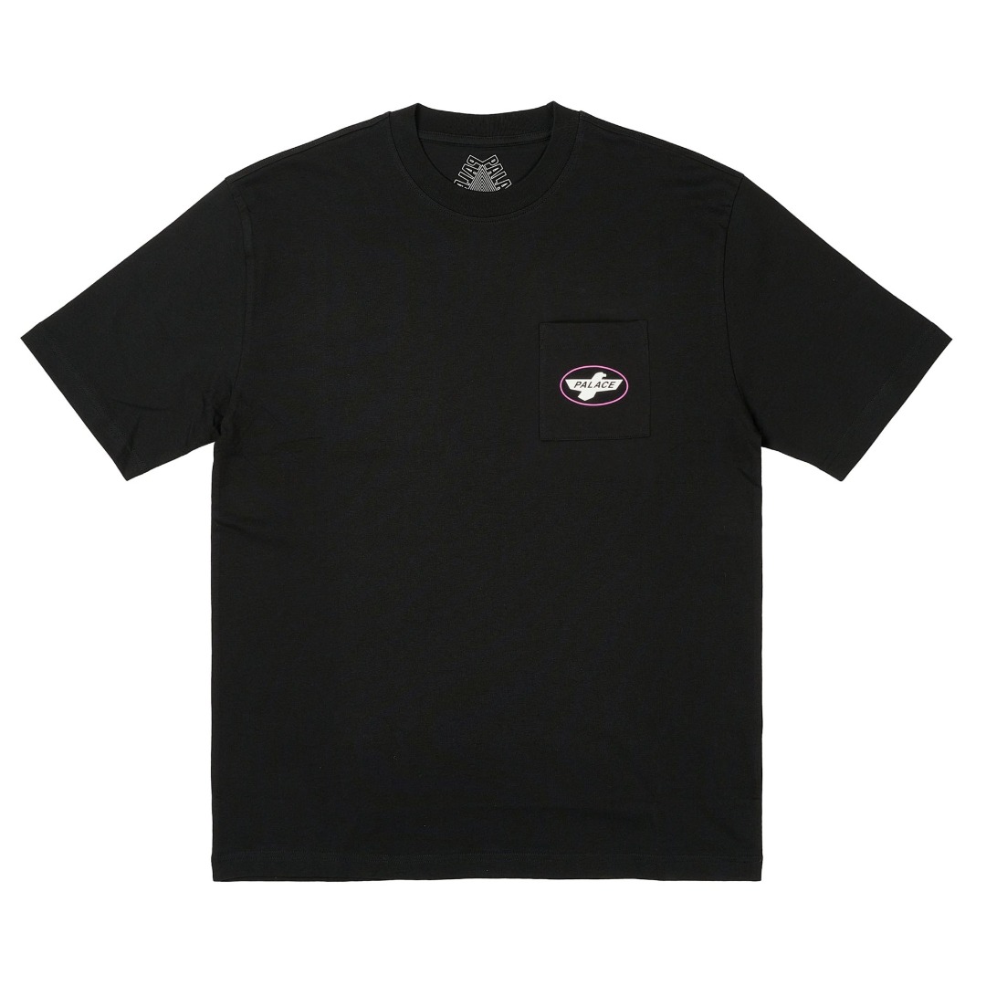 Palace x   Tシャツ ブラック　Mサイズ PALACE x HIM】TRI-GRAM T-Shirt Black - 25FW (Palace