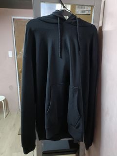 plain black hoodie XL with free shirt set