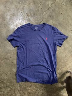 Polo by Ralph Lauren Navy Blue Red Pony Tee