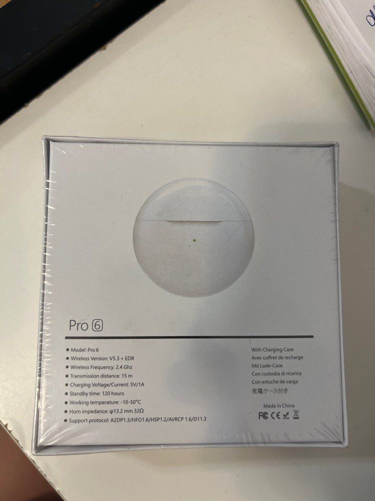 Pro6 wireless Bluetooth earphones65561086756611111
