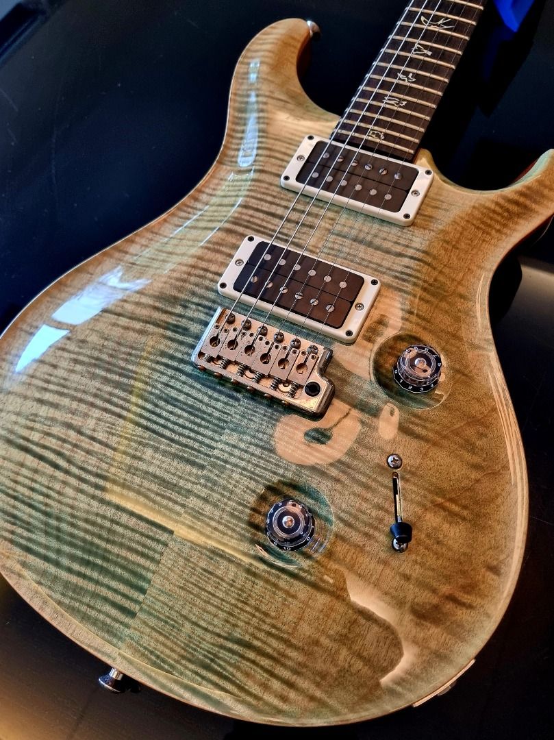 PRS Paul Reed Smith Custom 24 (Category: Musical Instruments) located in Paranaque City. Submitted by sound_forge_manila (Listing ID 1306643541, Image 2). Description: PRS Paul Reed Smith Custom 24 faded Aquableux 2015 Made in USA Korg Select Stock Please set expectations, this is not a brand new guitar. Never gigged or taken out of the house after purchase. Will change strings and clean frets after payment. As confirmed by PRS via Serial Number: