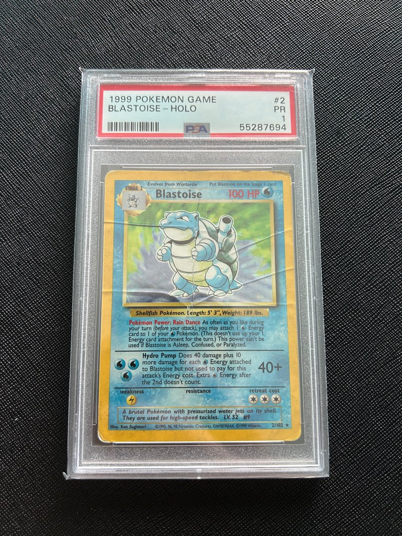 PSA 1 Blastoise Base Set Vintage Pokemon Card, Hobbies & Toys, Toys & Games on Carousell PSA 1 Blastoise Base Set Vintage Pokemon Card, Hobbies & Toys, Toys & Games on Carousell