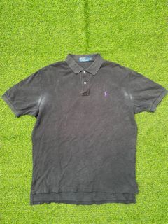 Ralph Lauren Classic Black Polo (Deo Stain Issue)
