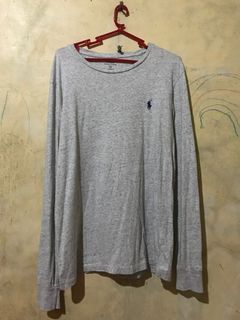 RALPH LAUREN SMALL PONY GRAY SWEATER NO ISSUE GOOD CONDITION W:19 L:27