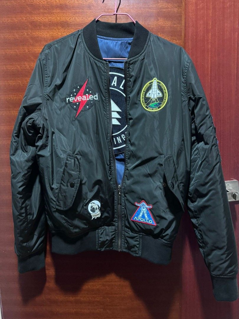 Revealed Recordings Apollo Reversible Bomber Jacket, Men's