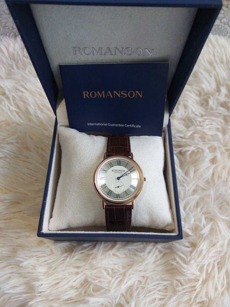 Romanson sapphire watch ubtan price