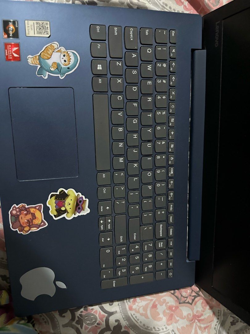 ryzen 5 lenovo (Category: Laptops & Notebooks) located in Silang. Submitted by wolfbabe00 (Listing ID 1306647287, Image 3). Description: used for online classes, no defect on screen or lcd. bat for replacement unit only as is where is Rfs: decluttering /upgrade.