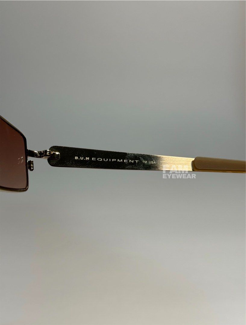 S021 Vintage B.U.M Equipment sunglasses, Men display picture 3