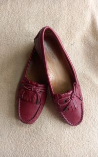 SEBAGO Women's Flat Shoes Size 7M/24.3cms Leather LIKE NEW Bought in the USA