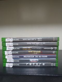 Selling Seven Original Xbox One Microsoft Video Games