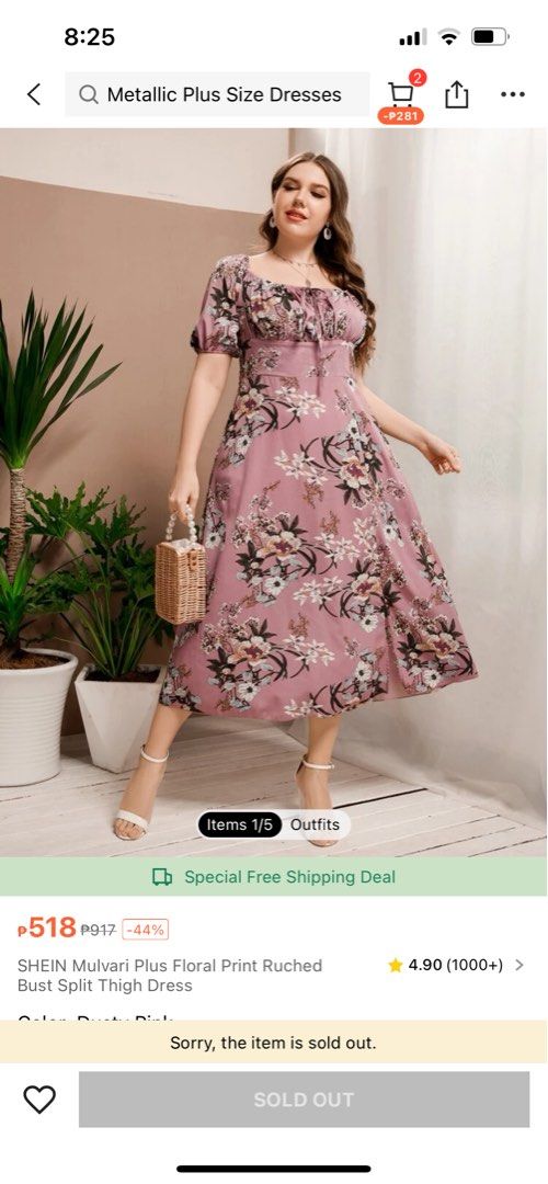 Shein dress 4xl (Category: Dresses) located in Tacloban City. Submitted by deedeecat (Listing ID 1306522922, Image 1). Description: Shein dress 4xl, used twice only. .