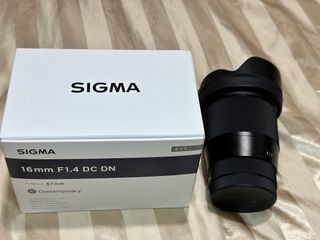 Sigma 16mm f1.4 Sony E mount