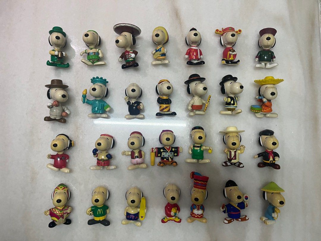Snoopy McDonalds 1999 (full set), Toys & Collectibles, Figurines