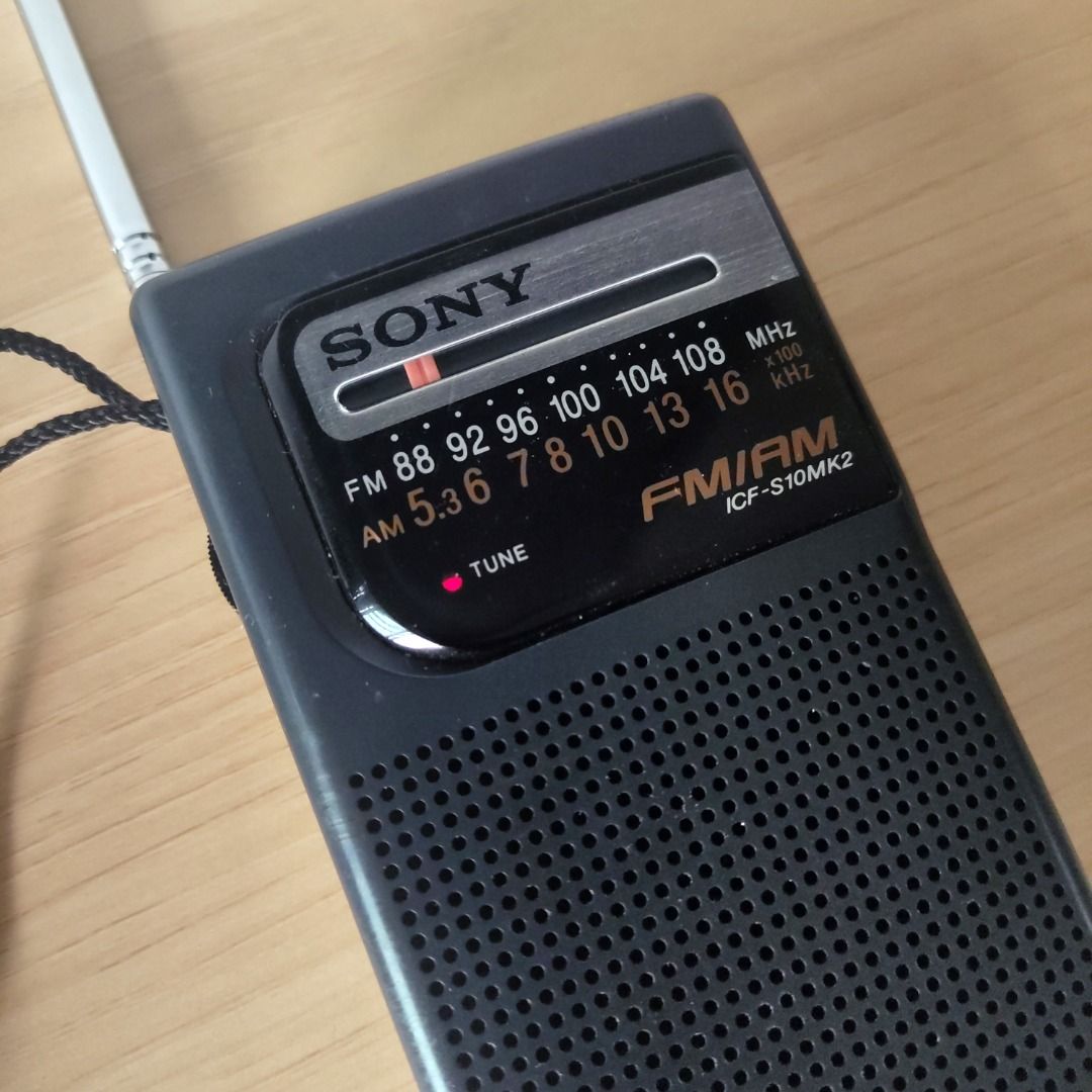 SONY ICFS10MK2 Portable Radio, Audio, Portable Music Players on Carousell