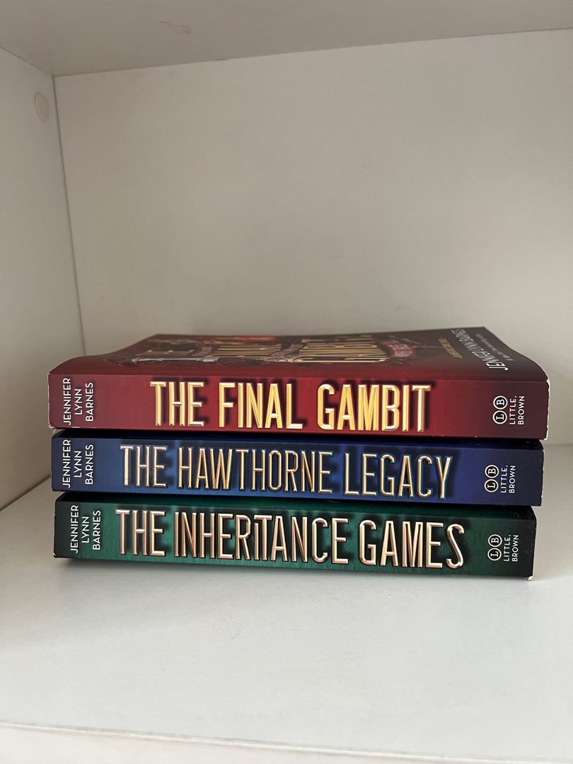 THE INHERITANCE GAMES Full Series, Hobbies & Toys, Books &