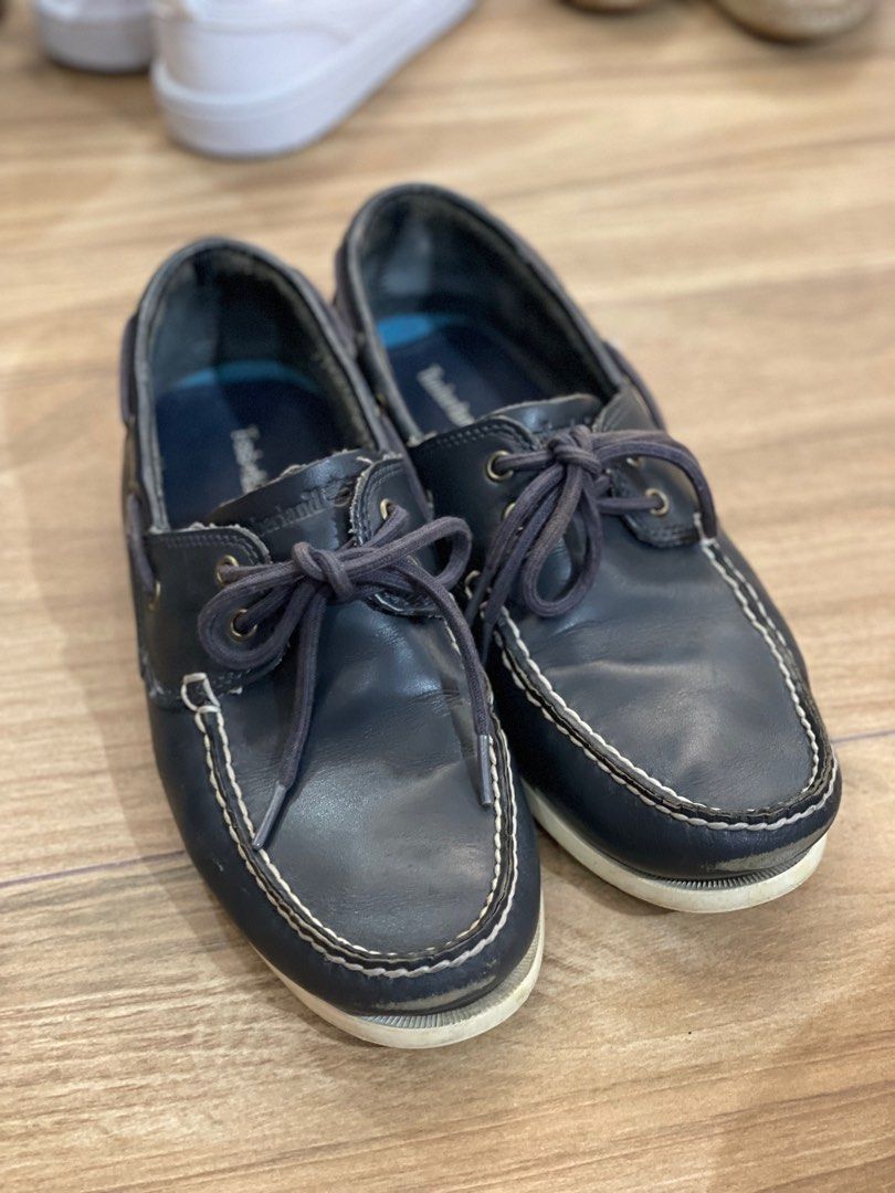 Timberland boat show navy blue