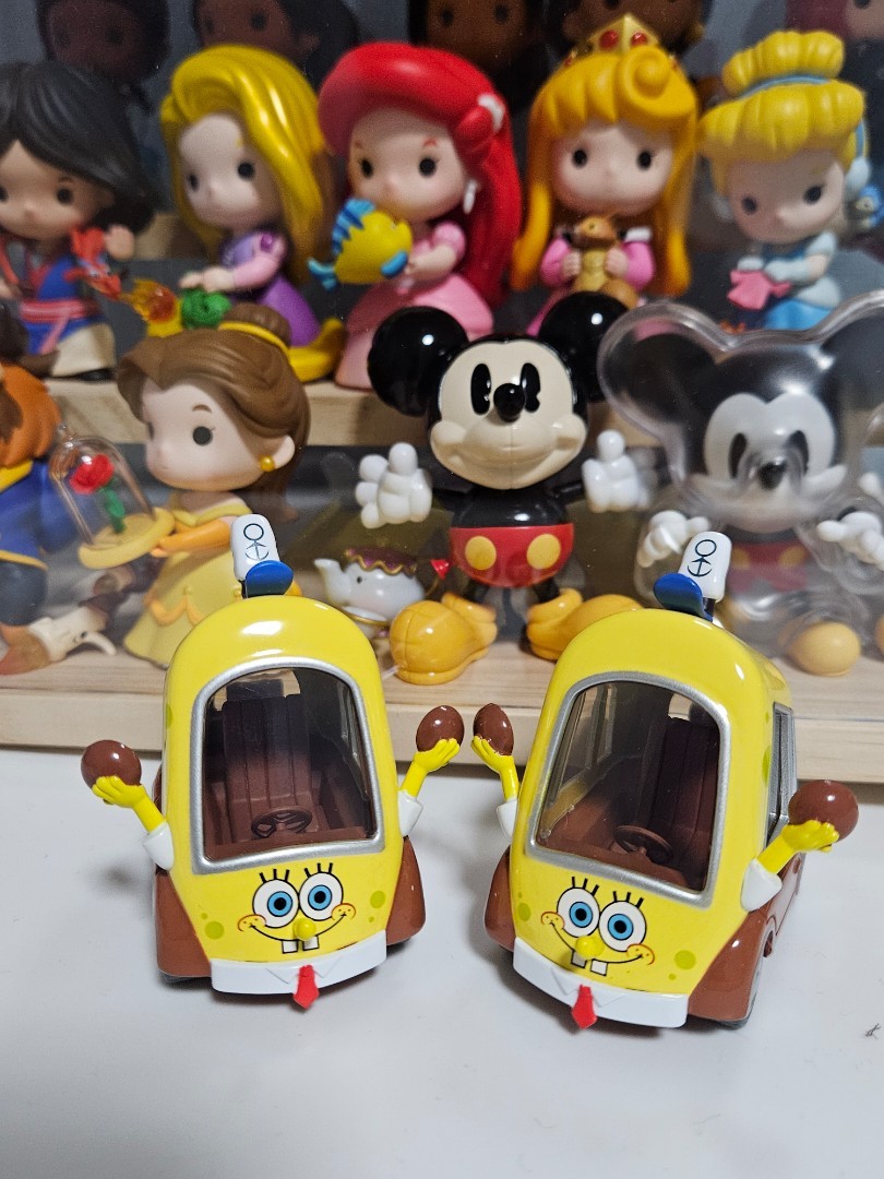 Pop Mart Sponge bob Car, Hobbies & Toys, Toys & Games on Carousell