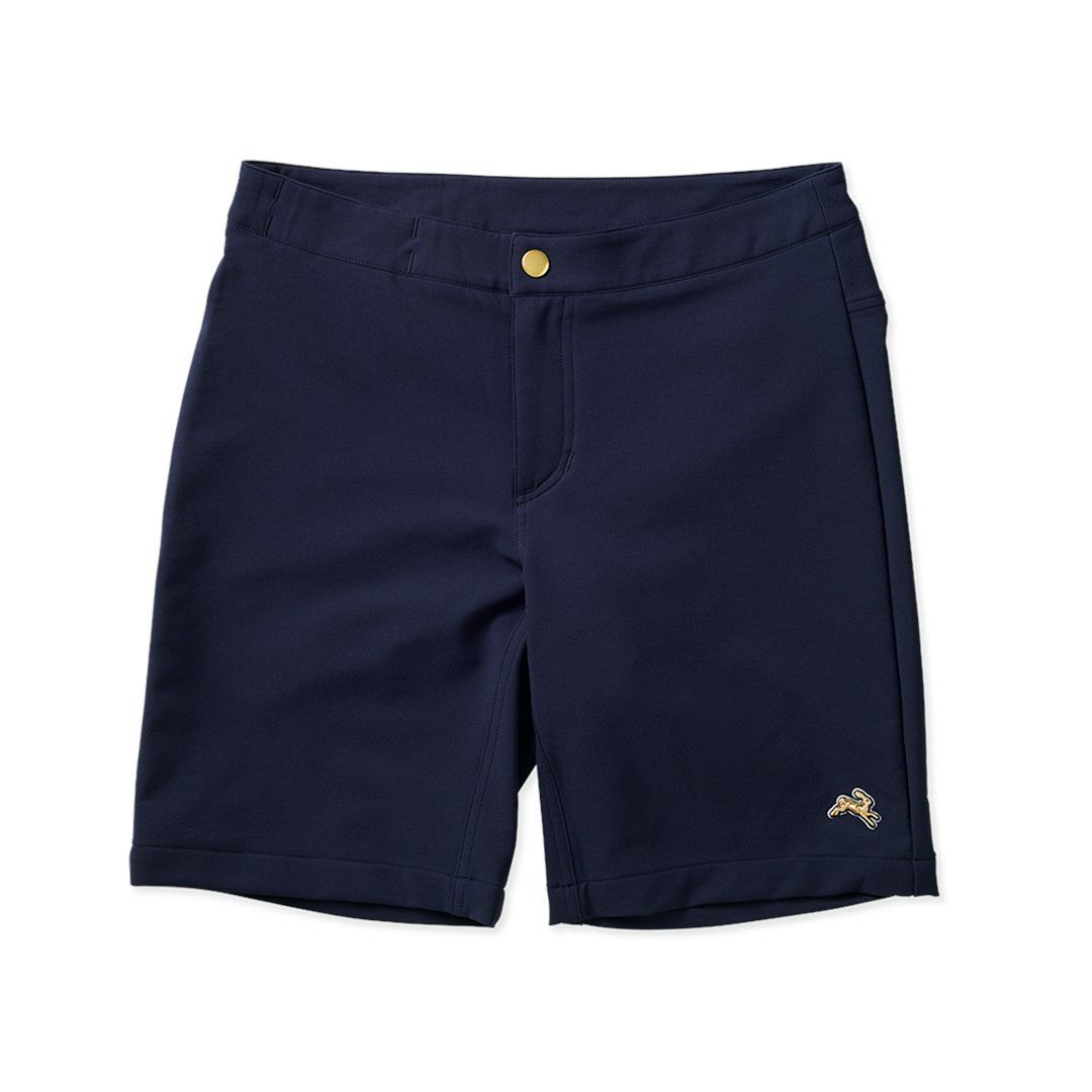 Tracksmith Longfellow Shorts (Category: Activewear) located in Makati City. Submitted by raceday.rdy (Listing ID 1306638803, Image 1). Description: Tracksmith's smart shorts that bridges the gap of classic style and modern performance using water repelling Eliot Stretch fabric Medium, fits 30-32" waist. See garment measurements in the last pic Color: Navy Used, in excellent condition.