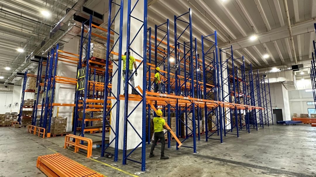 Used Pallet Racking / Used Pallet Shelving / Warehouse Pallet racking ...