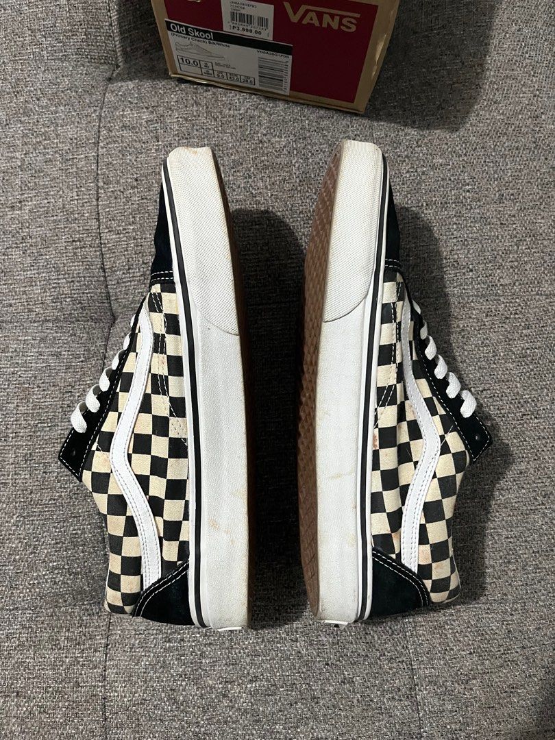 Vans checkerboard oldskool us 10 mens (Category: Sneakers) located in Cavite. Submitted by yanney027 (Listing ID 1306669507, Image 2). Description: No issues just needs cleaning.