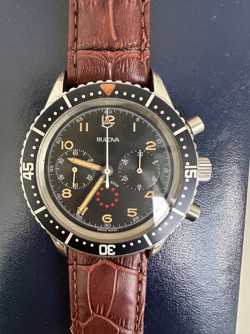 Vintage Bulova Marine Star Valjoux 7731