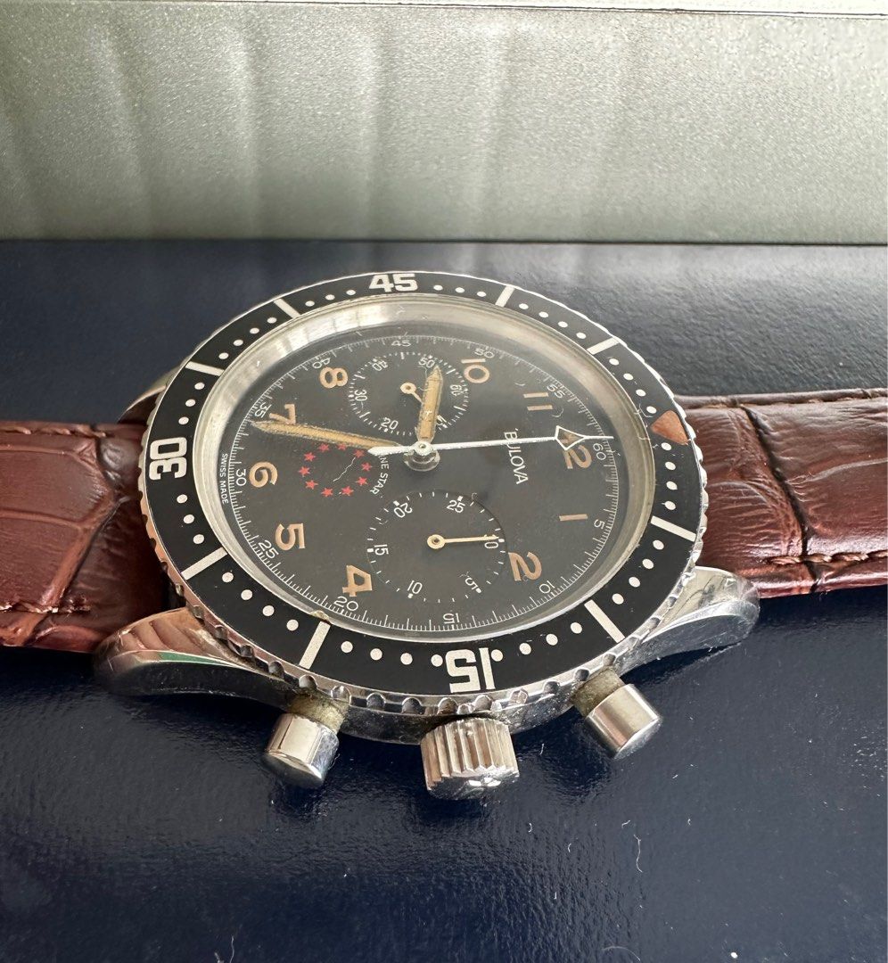 Vintage Bulova Marine Star Valjoux 7731