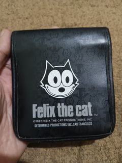 Vintage Felix the cat leather wallet