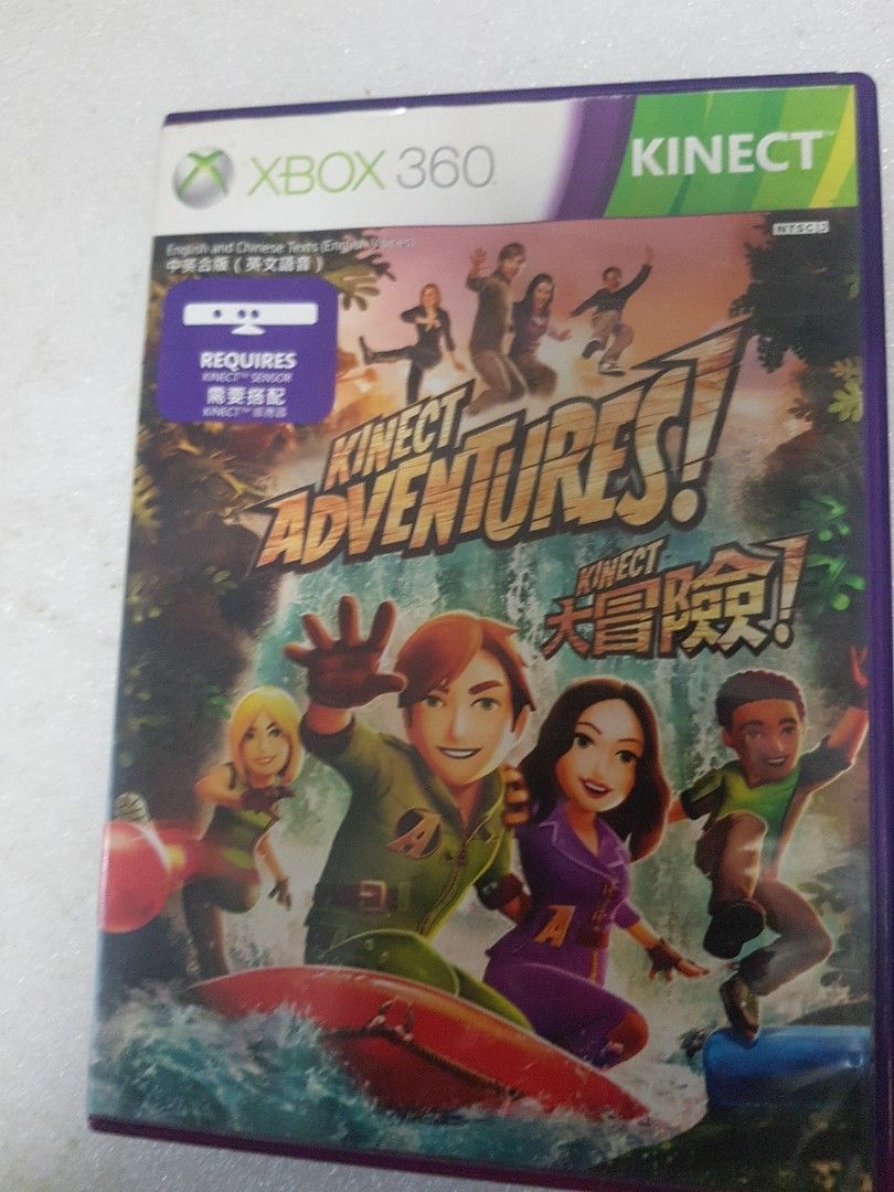 Xbox 360 Games kinect adventures. Disc git scratches playale, Video Gaming,  Video Games, Xbox on Carousell