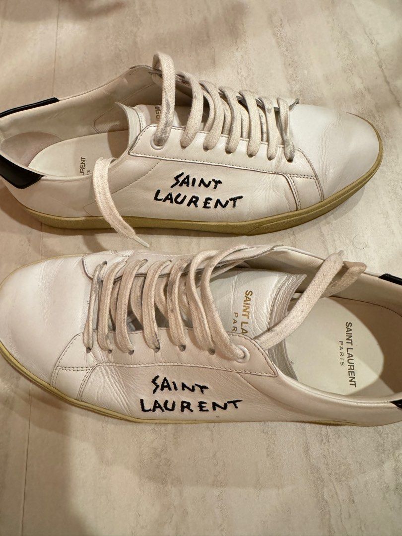 Ysl canvas shoes 2025
