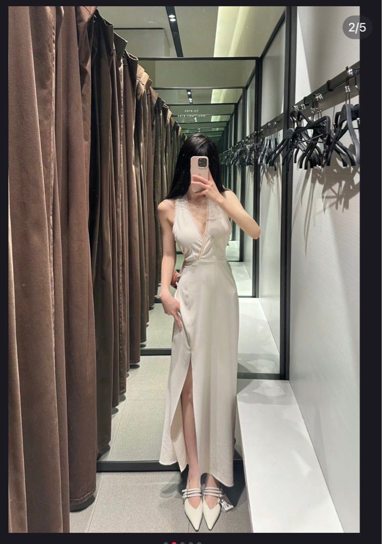 Zara sheer dress 2025
