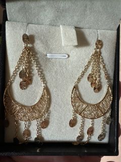 14k turkey gold vintage/antique earrings